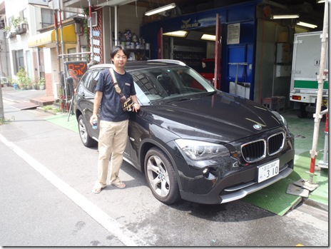 BMW X1 オーナー佐藤様　ガラスコーティング